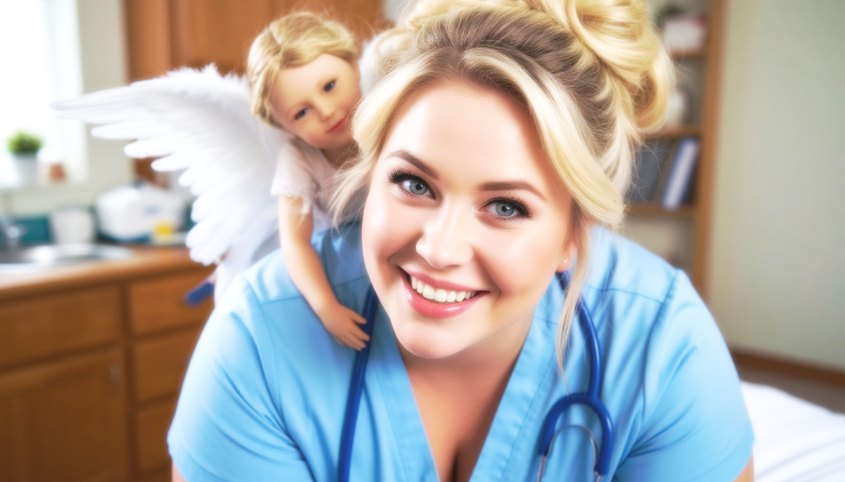 Главное это не довести себя до встречи с этими двумя. Особенно до той что из-за спины выглядывает.