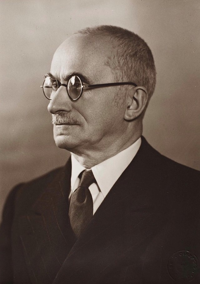 Луиджи Эйнауди, президент Италии в 1948-1955 гг