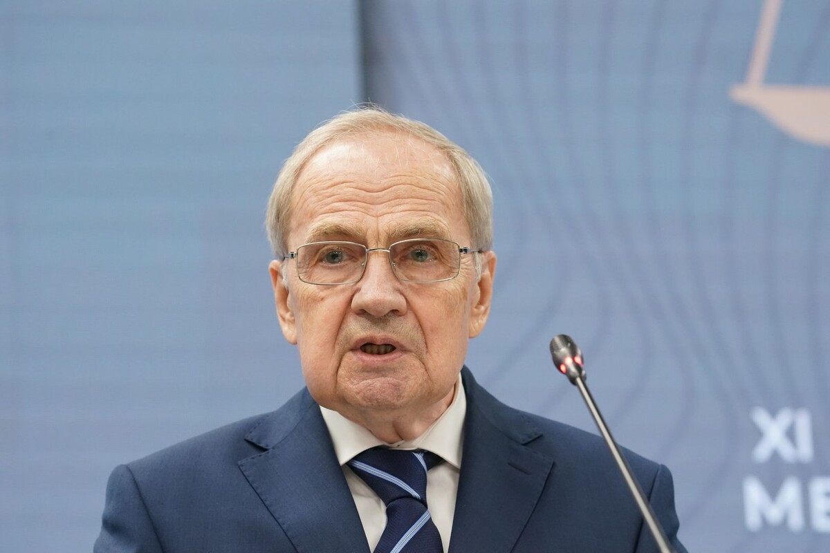    Председатель Конституционного суда РФ Валерий Зорькин / Источник: © ИЗВЕСТИЯ/Эдуард Корниенко