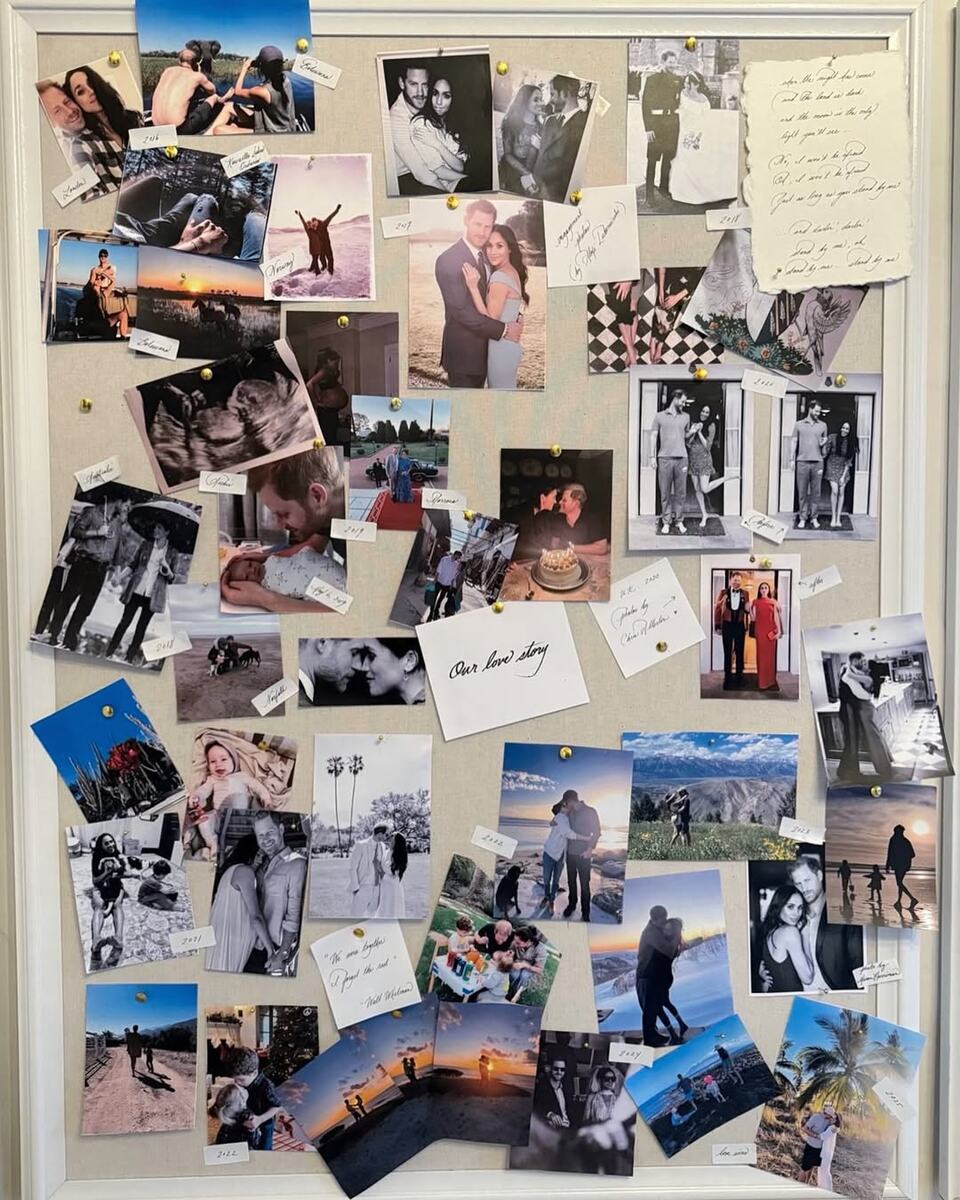 Принц Гарри и Меган Маркл с детьми