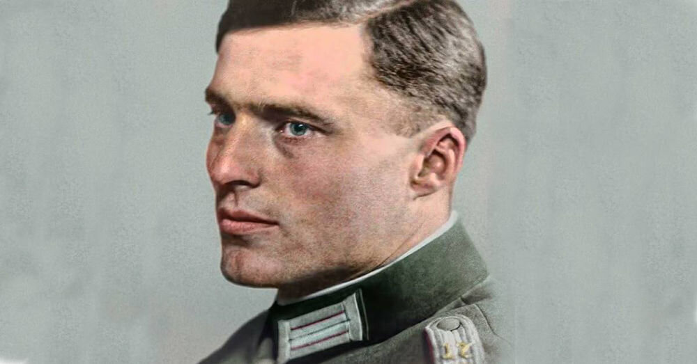 Лидер заговорщиков полковник Клаус Шенк фон Штауффенберг