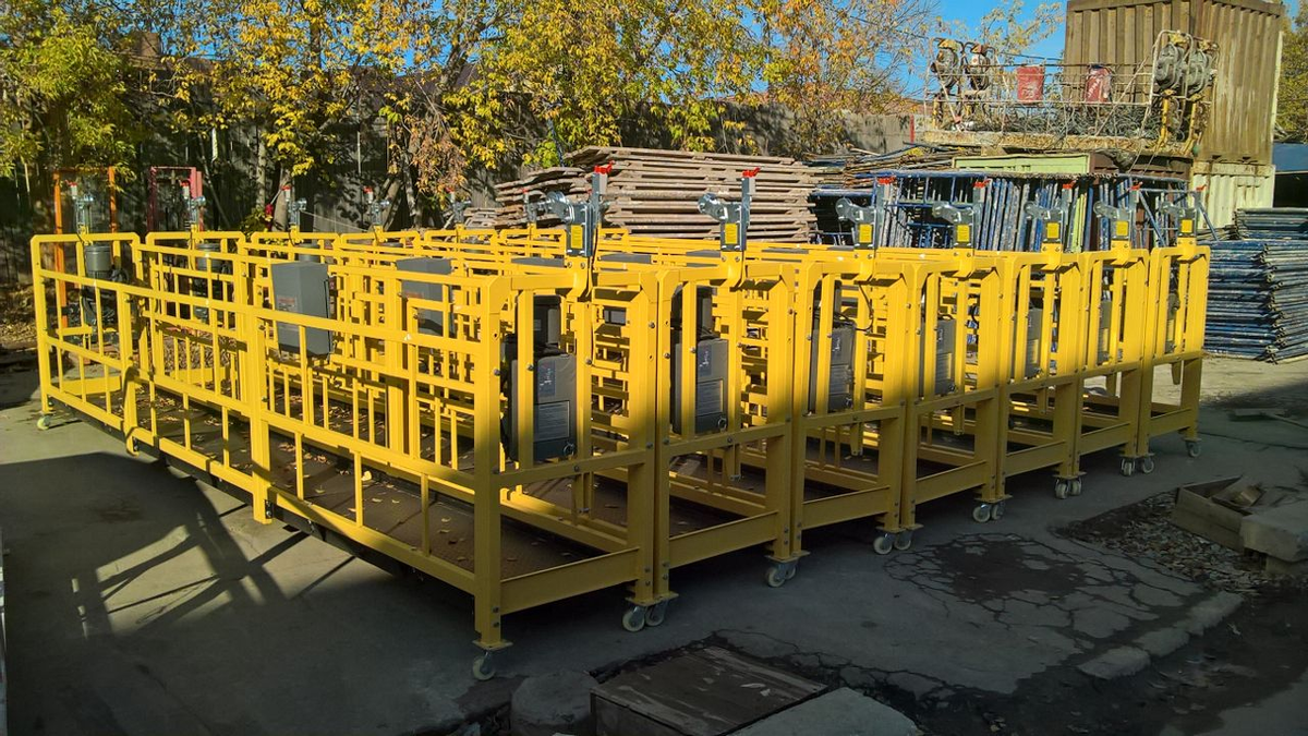 Люльки, готовые к отгрузке