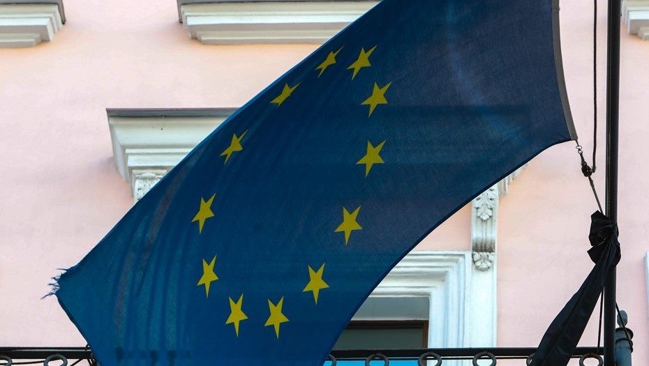    Флаг Евросоюза. Автор фото: Сергей Коньков/ДП