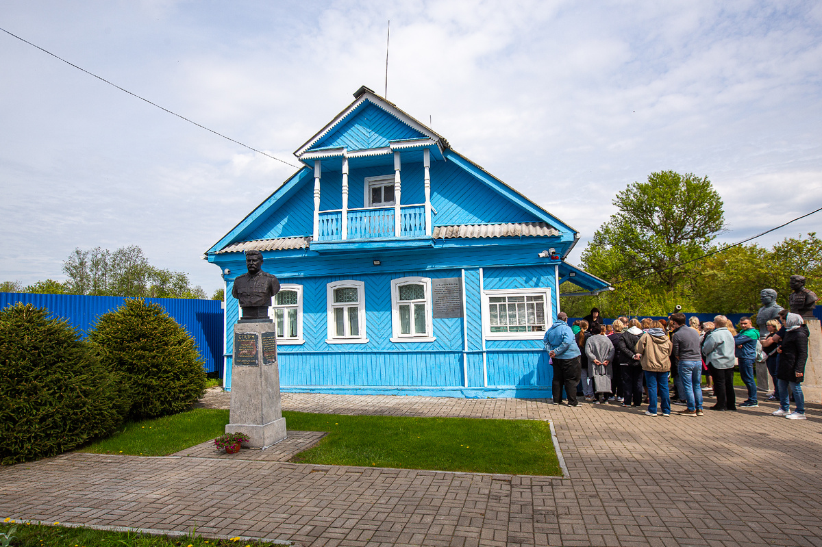 Музей "Ставка Сталина" (Ржевский филиал Музея Победы). Деревня Хорошево, Ржевский муниципальный округ, Тверская область. Фото автора статьи 