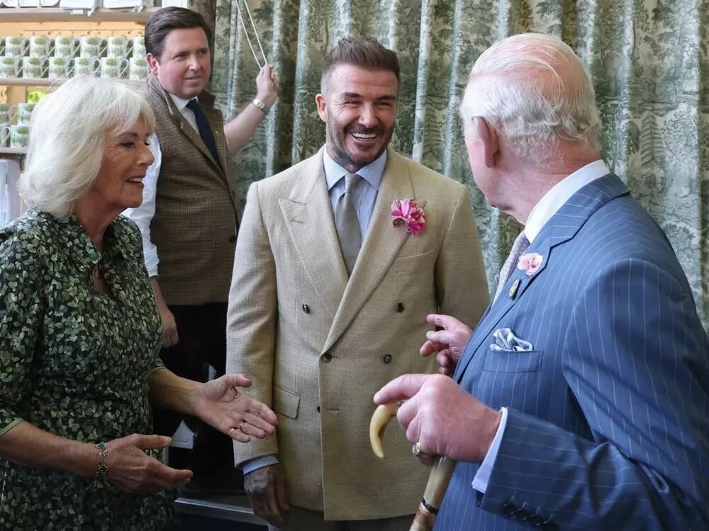 Камилла, Дэвид и Карл III📷
