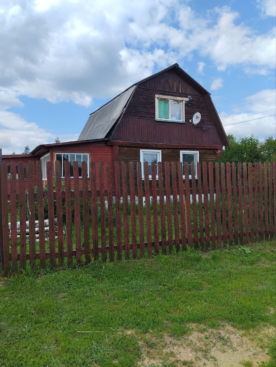 Наш дом в деревне. Деревянный, как мы и мечтали😀