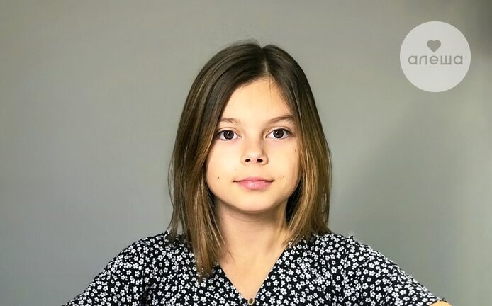 Есения Быкова, подопечная фонда «Алёша»