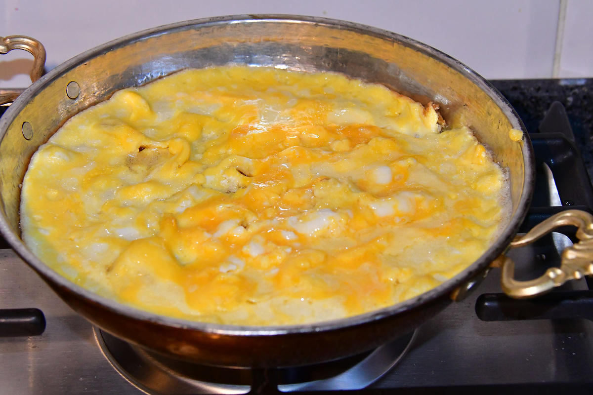 Омлет с водой