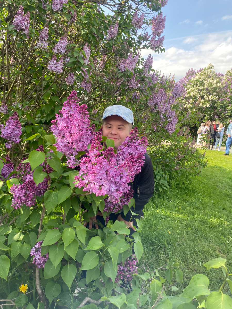 Ставер Сергей (у него мозаичная форма синдрома дауна)