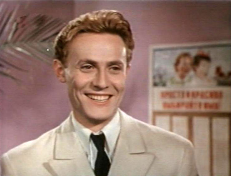 Юрий Соломин в фильме "Бессонная ночь" (1960) - первая и сразу главная роль!