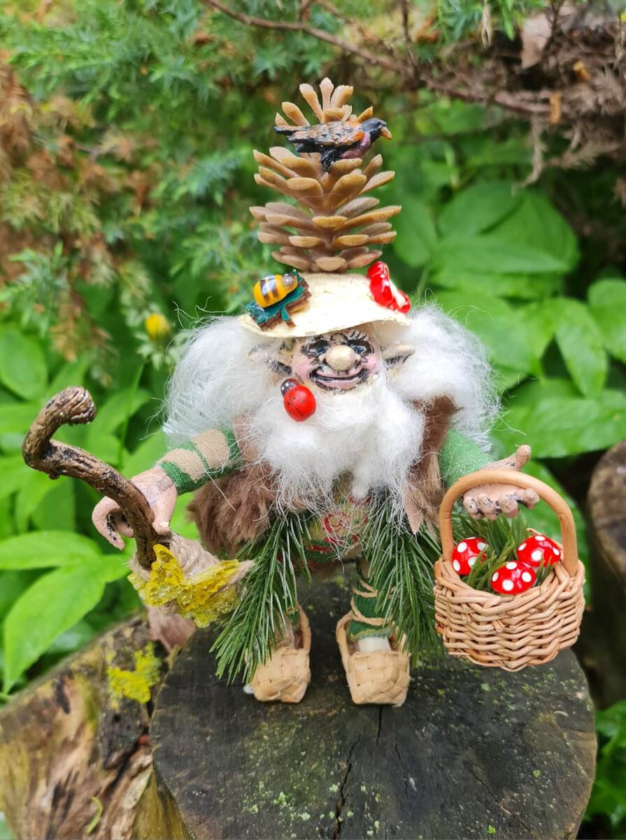 Леший. Авторская работа Глазуновой Юлии под брендом #Dolls_Mystical