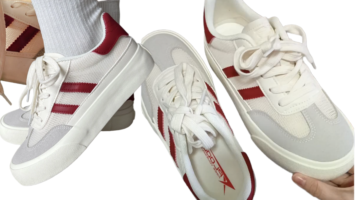 Дышащие низкие кеды с сеткой