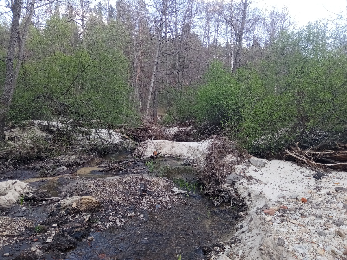 От бывшего перепуска ничего не осталось