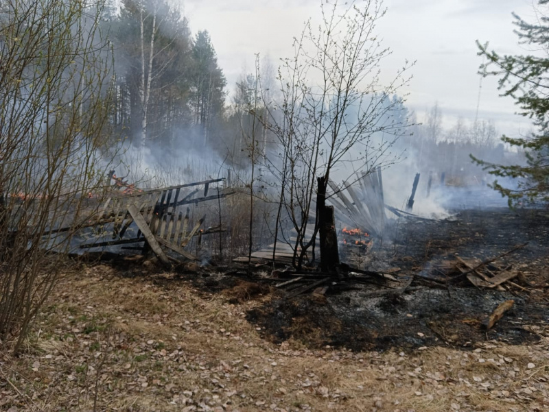    Жилой дом едва не сгорел из-за пала травы в КарелииГоскомитет Карелии по ОЖ и БН