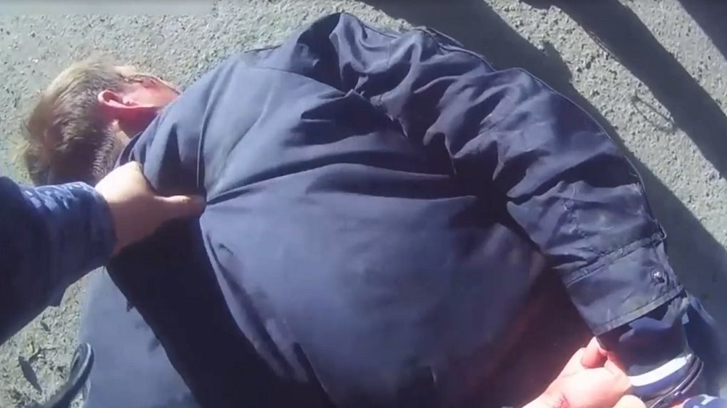    Кадр с видео Росгвардии