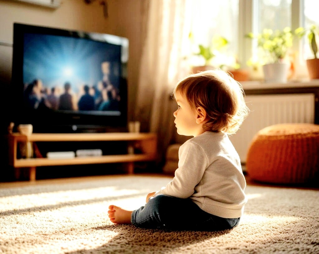 Малыша бывает не оторвать от экрана