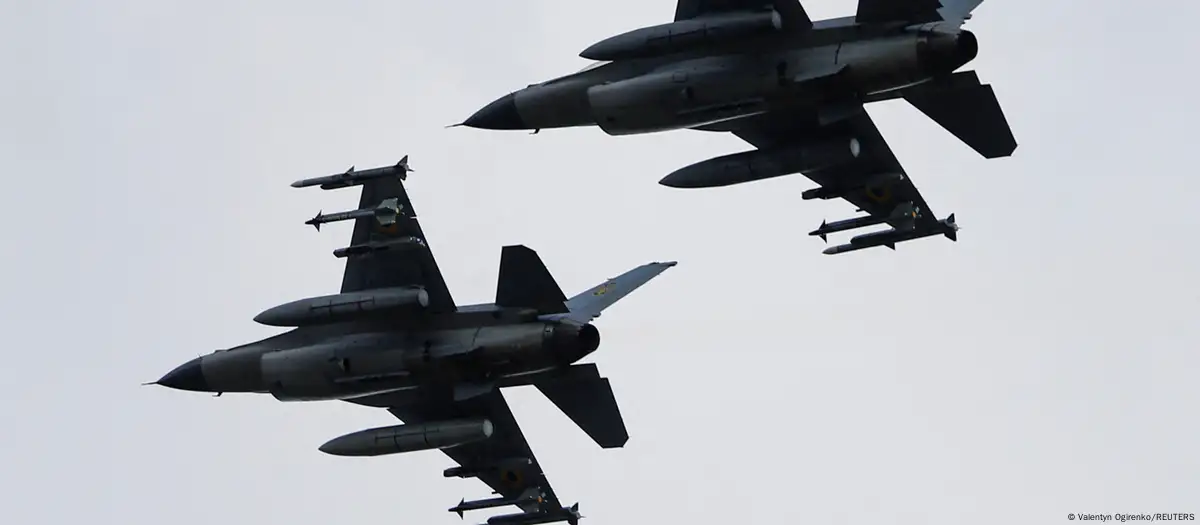 Истребители F-16 Воздушных сил Украины. Фото: Valentyn Ogirenko/REUTERS.