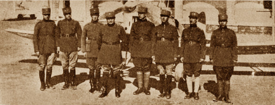 Персидские офицеры-авиаторы, 1920- е гг.