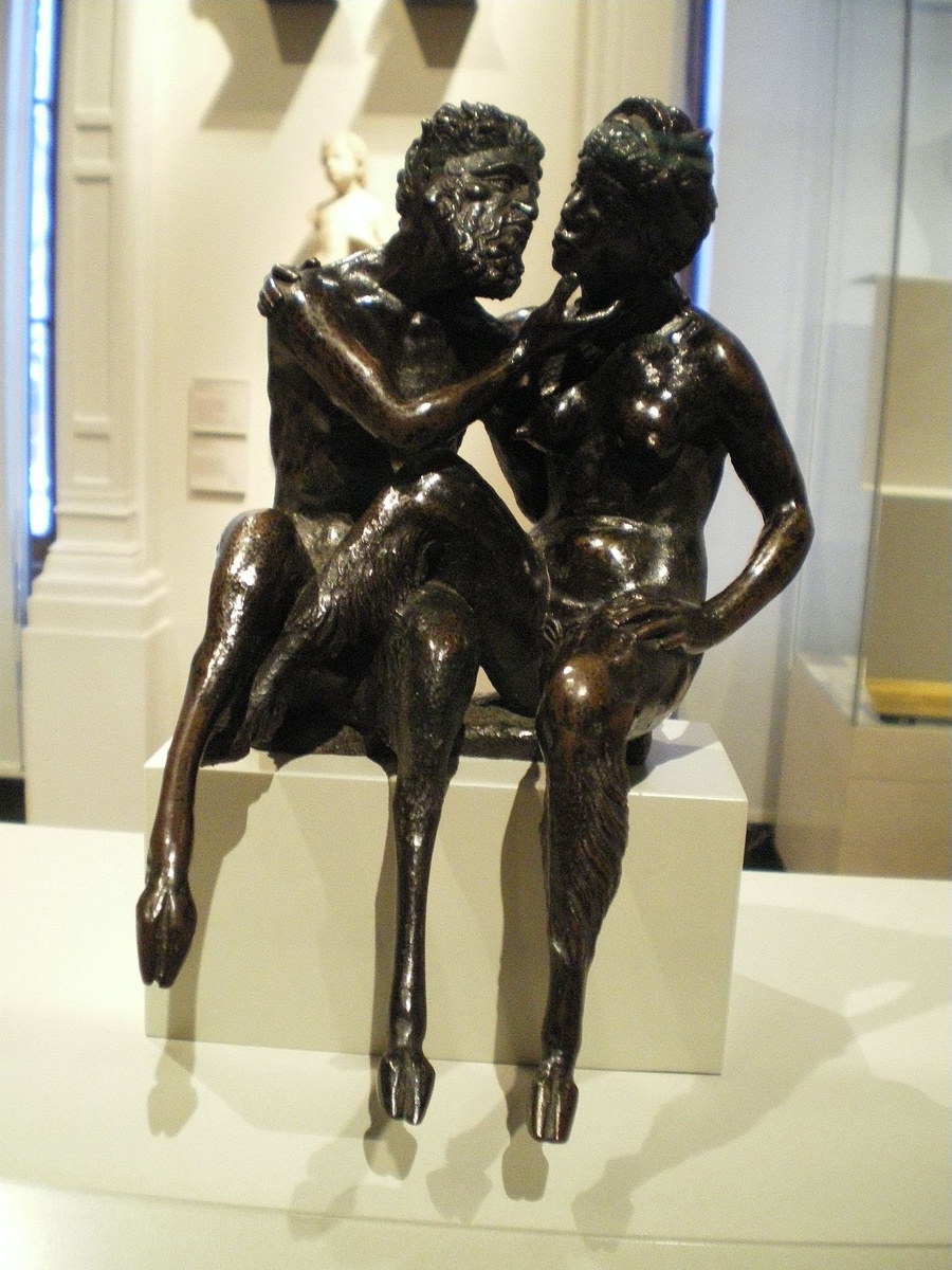 Сатир и сатиресса, Около 1510-1520 гг. Андреа Бриско, прозванный Риччо, Италия