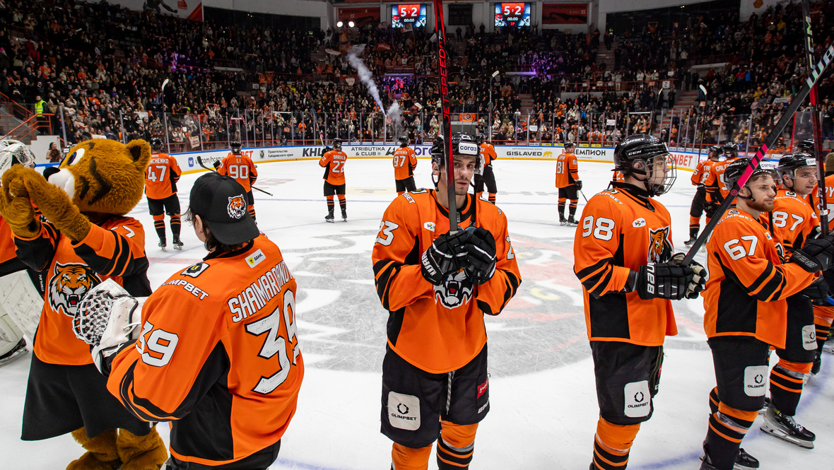    «Амур» занял 11-е место в Восточной конференции в сезоне-2024/25.ХК «Амур»