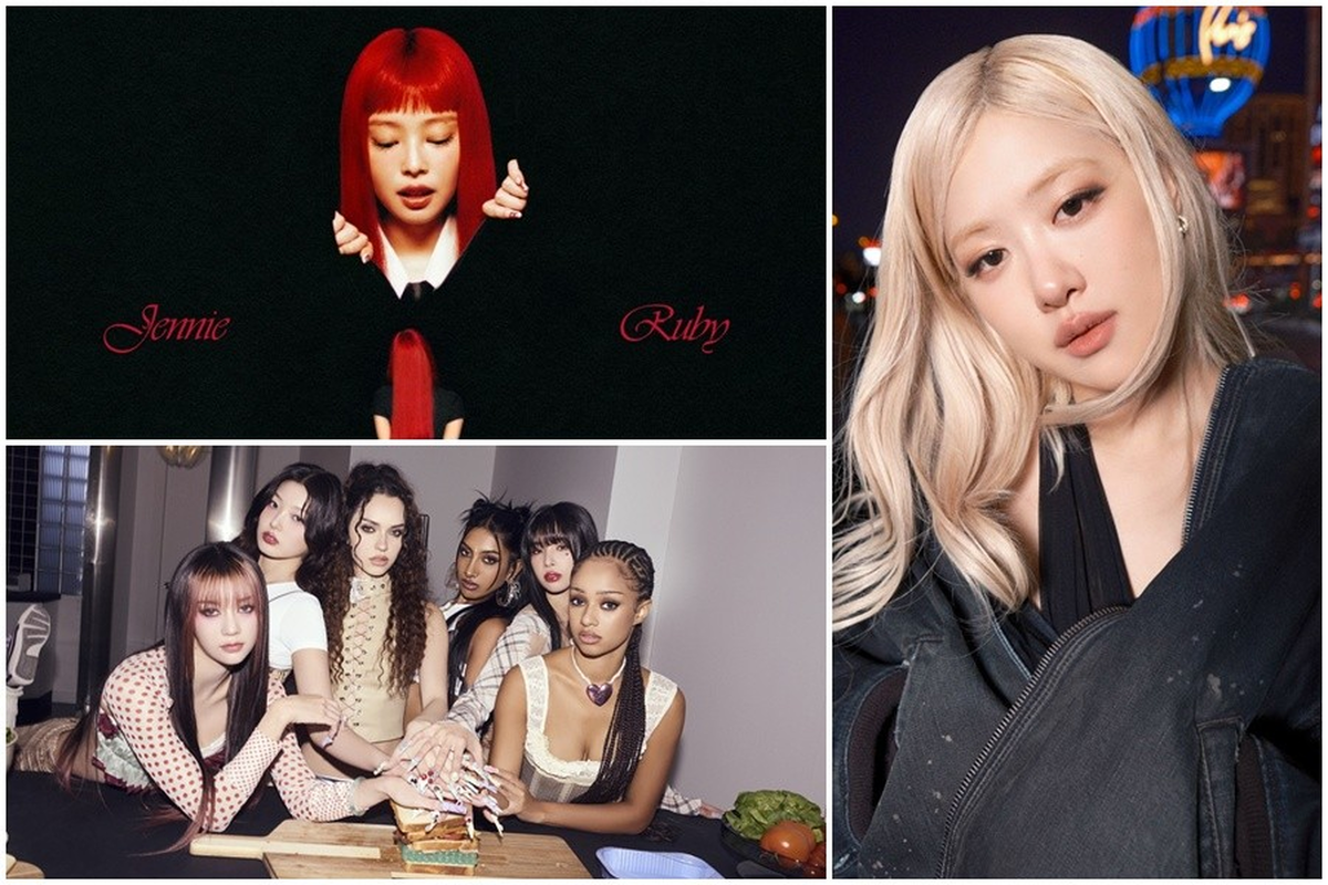     K-pop не остановить: Розэ, Дженни и KATSEYE закрепились в престижном чарте Великобритании