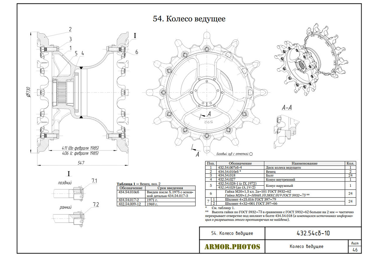 Пример страницы альбома