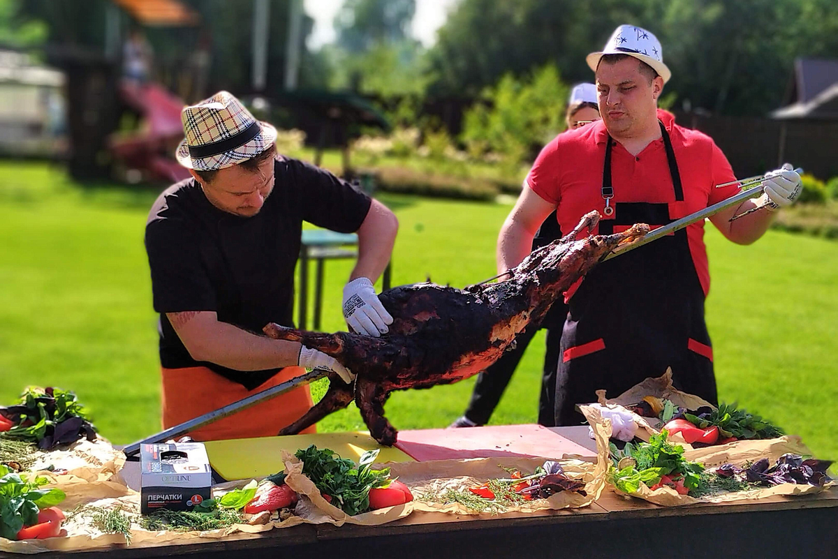 Барбекю в формате анимации