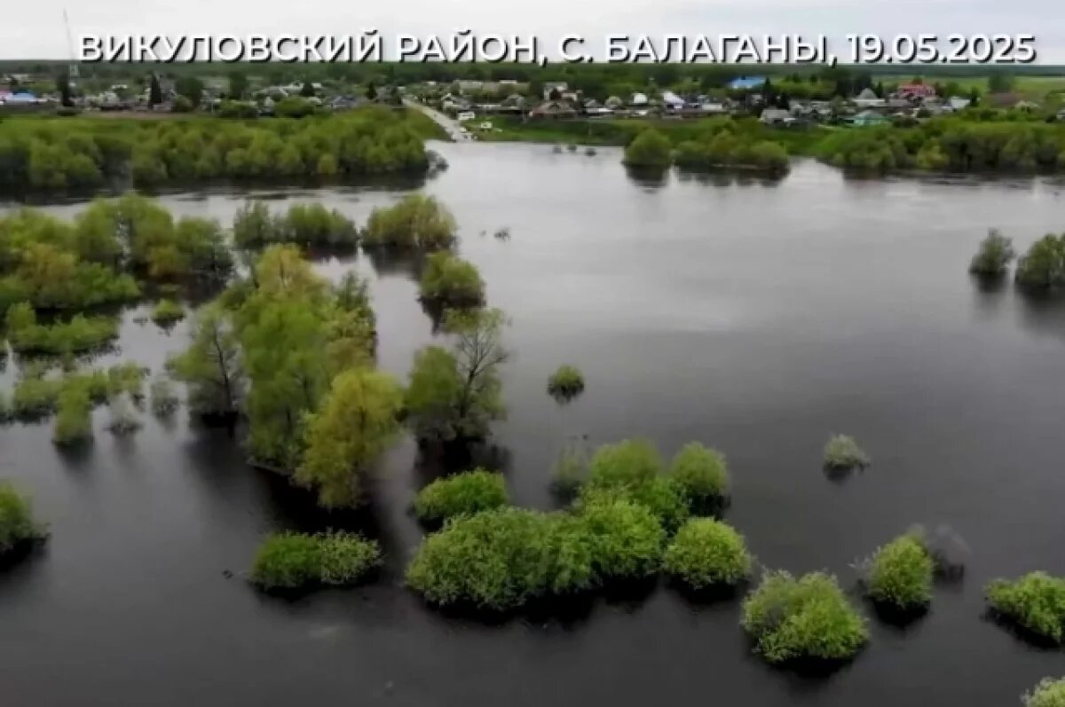    В шести деревнях Тюменской области ввели режим ЧС