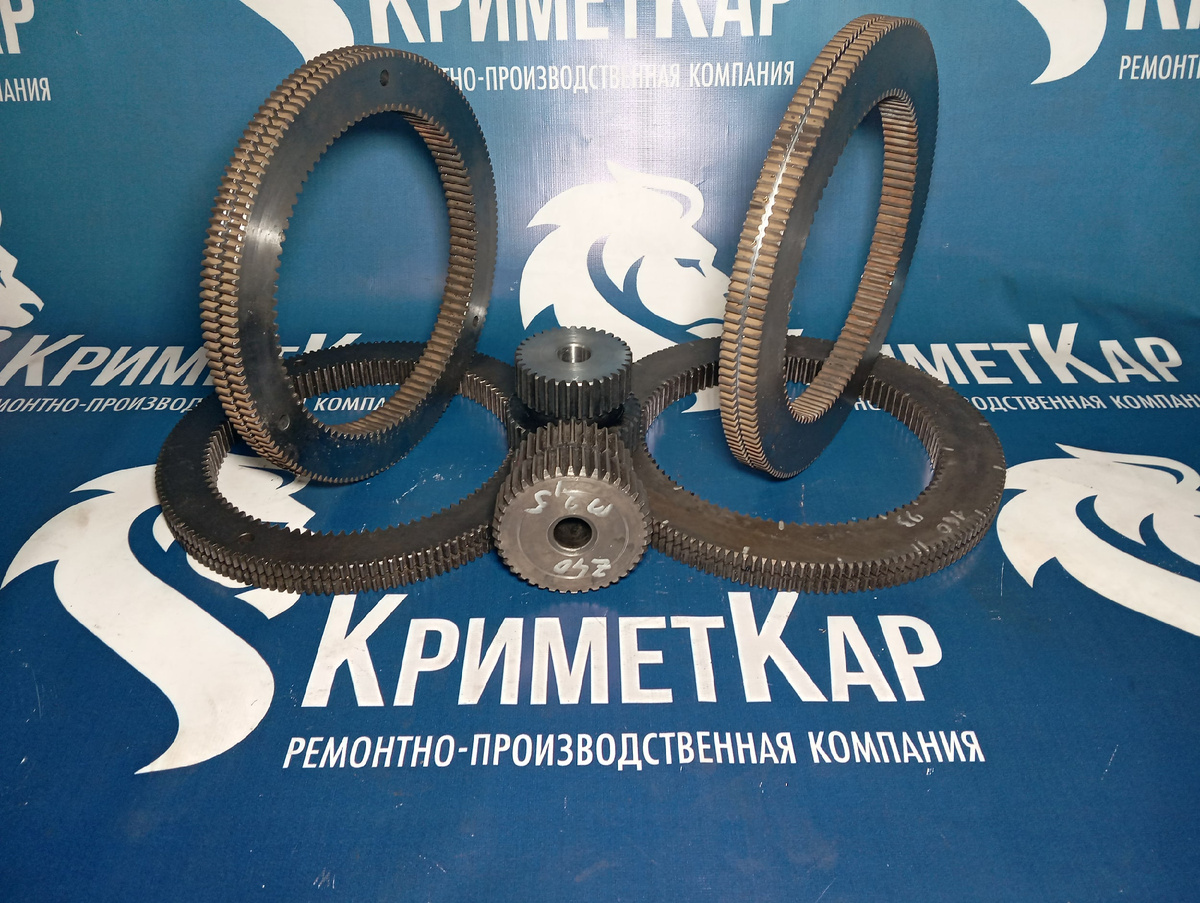 Зубофрезерные работы