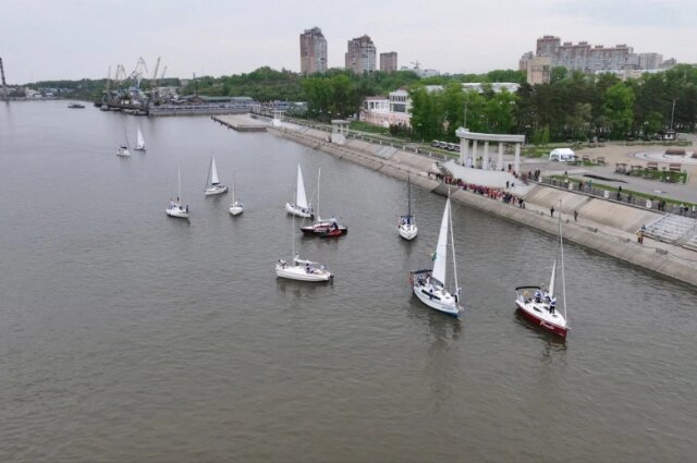    Российско-китайский форум в Хабаровске: регата Фото: Telegram-канал Дмитрия Демешина