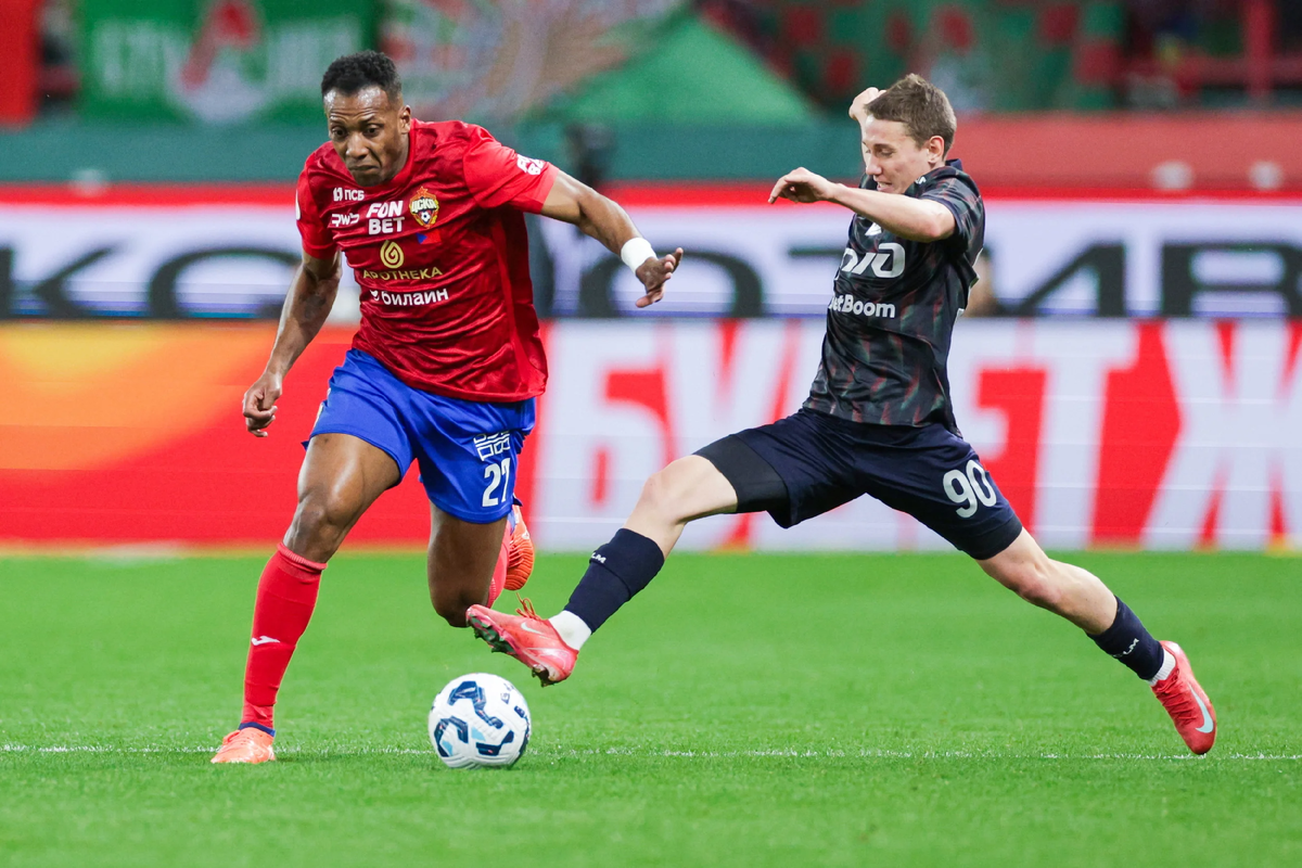 Матч «Локомотив» — ЦСКА (Фото Михаил Синицын/ТАСС)