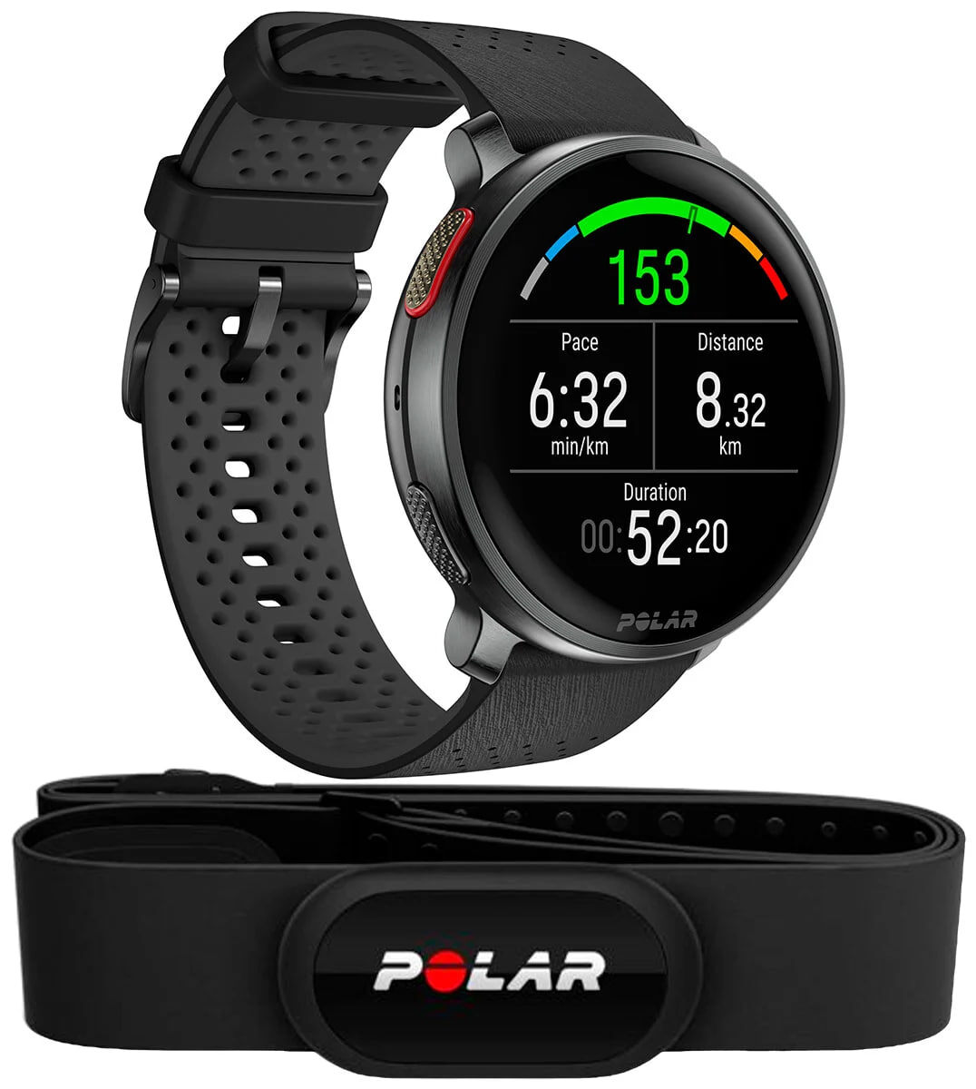 Polar Vantage V3 (Night Black) + H10 черный