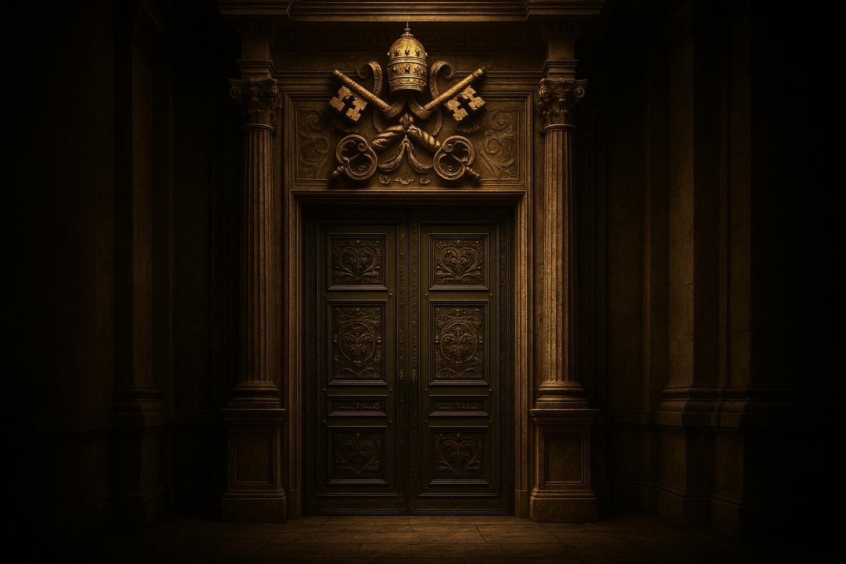 За этой дверью - фонды, доступ к которым имеют единицы. Что там — вопрос без ответа.
