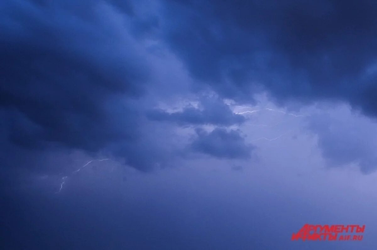    18 мая в селе прошла сильная гроза