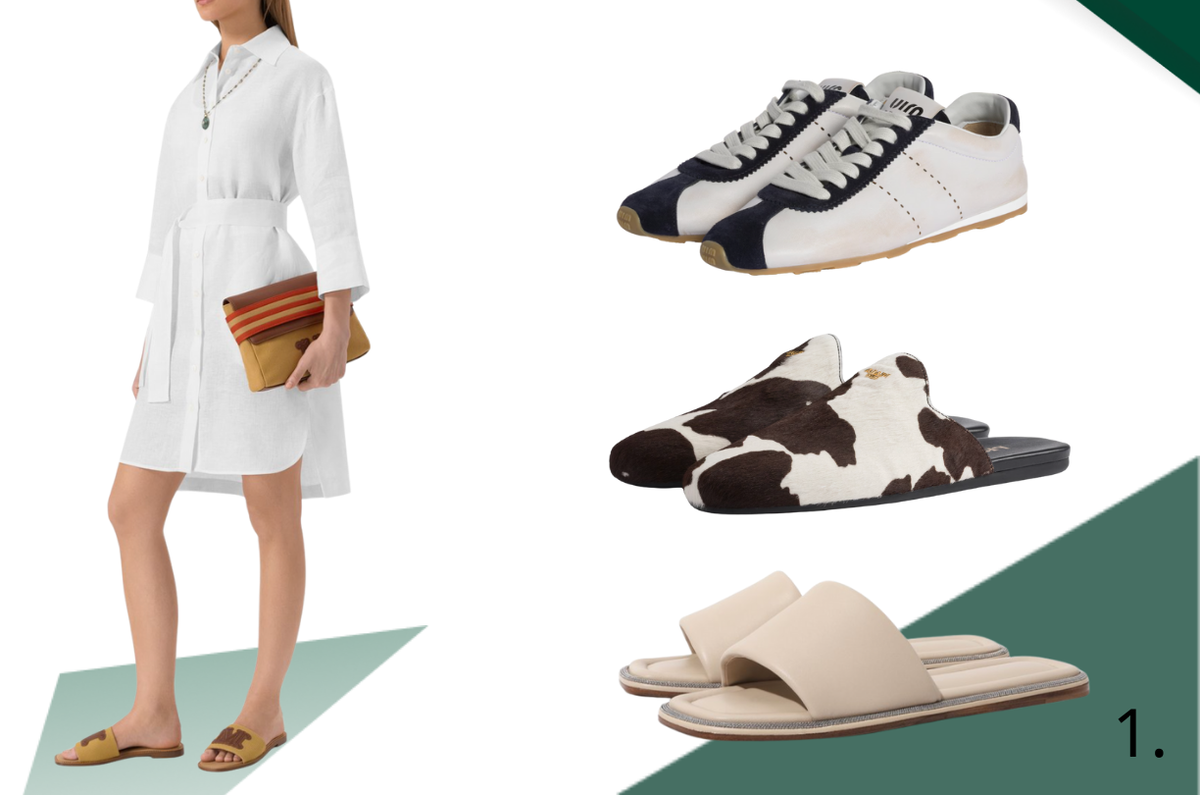 Модная летняя обувь 2025. Тонкая подошва