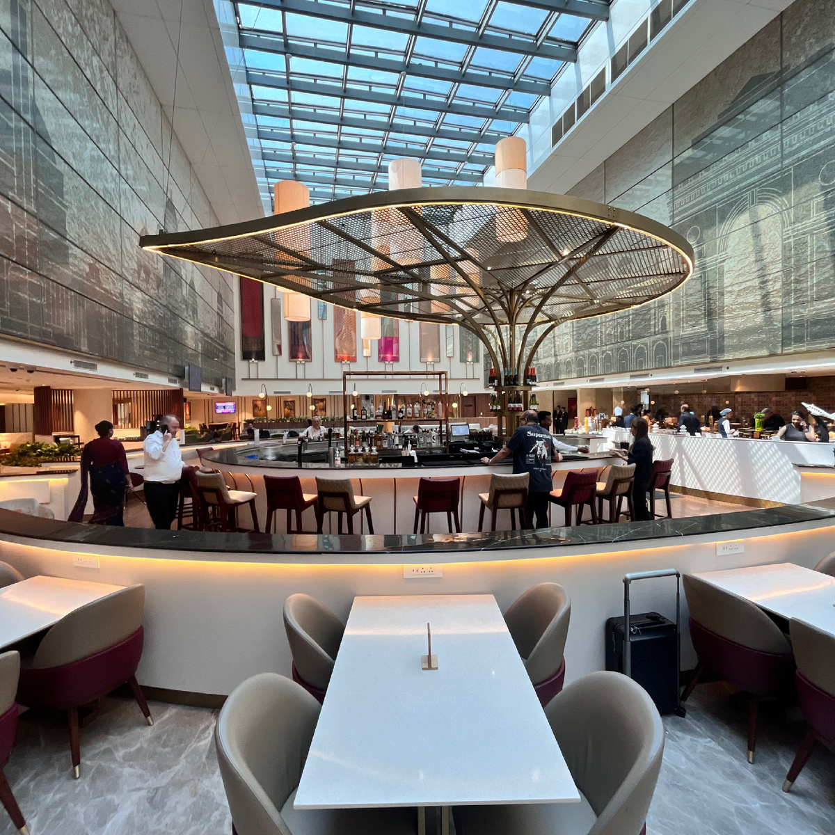 Лаунж-зона аэропорта Дели