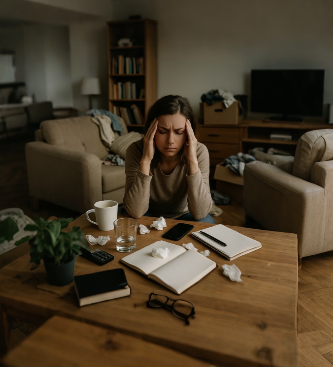 Захламлённое пространство повышает уровень стресса