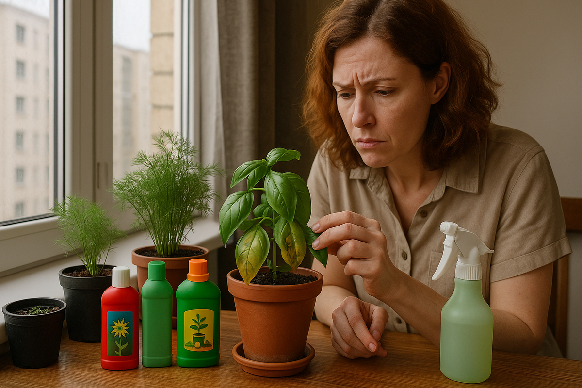 Чем кормлю своих зелёных на подоконнике