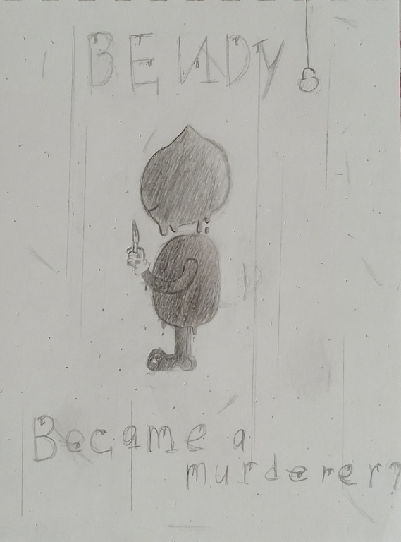 Подписан на глента, твою идею я оценила в конкурсе. Я нарисовала первоначальный рисунок. Потом я выложу 2 версию рисунка. Жди