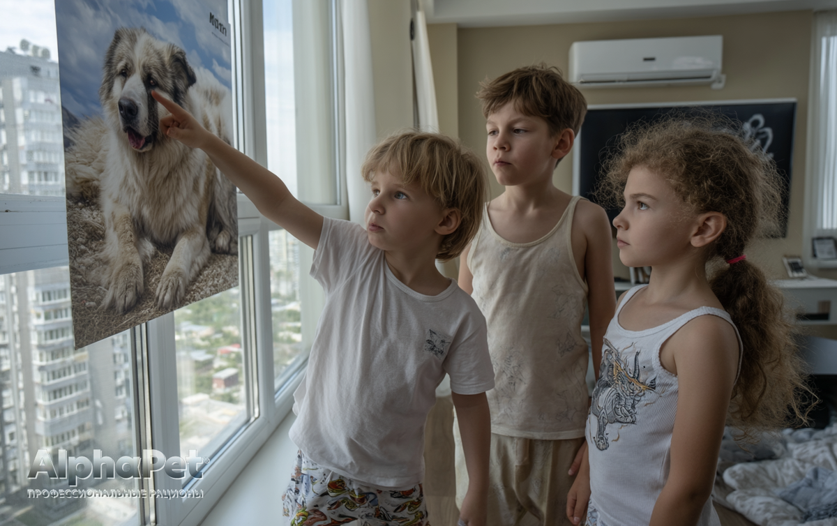 Спросите у детей, какую собаку они хотят / Изображение: AlphaPet