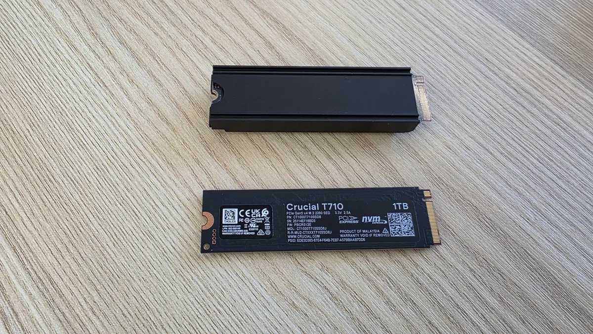    Crucial представила новые SSD: T710 со скоростью чтения 14,9 ГБ/с и компактный 8-терабайтный X10