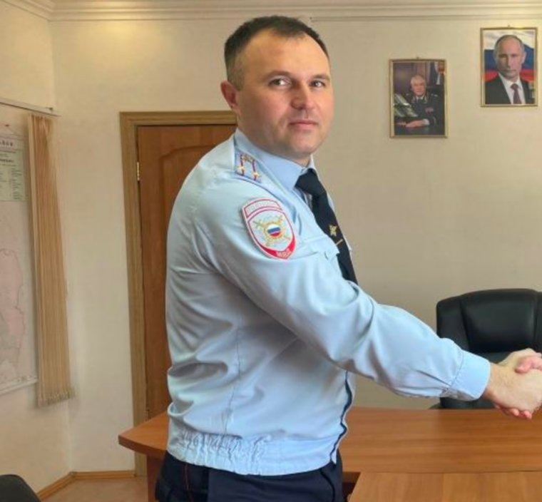 Подполковник полиции Алексей Садонцев. Фото: сайт избиркома ЯНАО