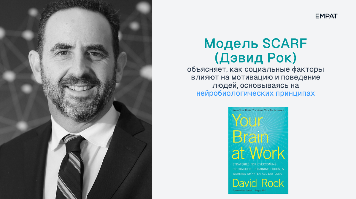 Рис. 1 Модель Девида Рока SCARF