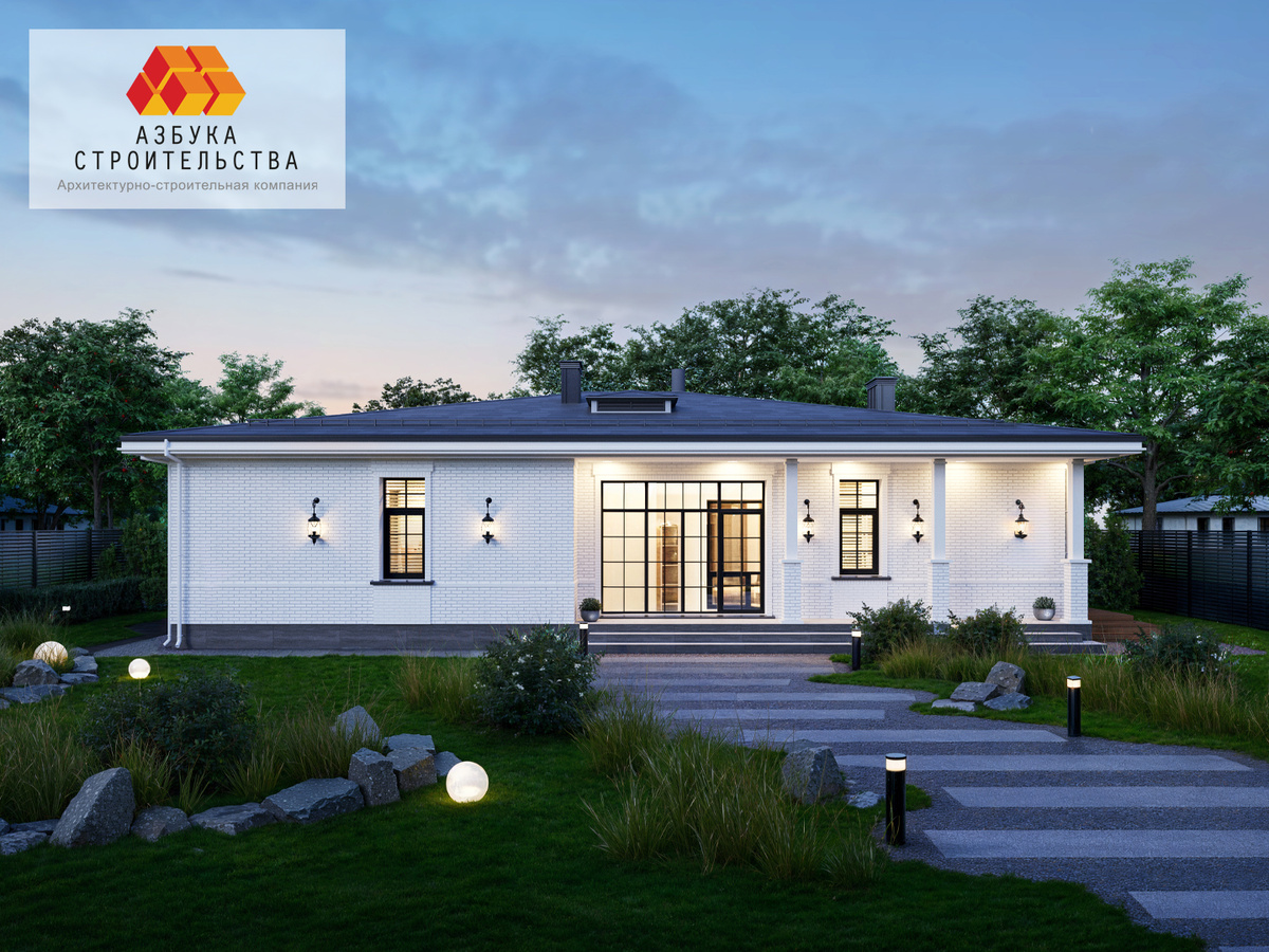 Проект Белые ночи. Главный фасад