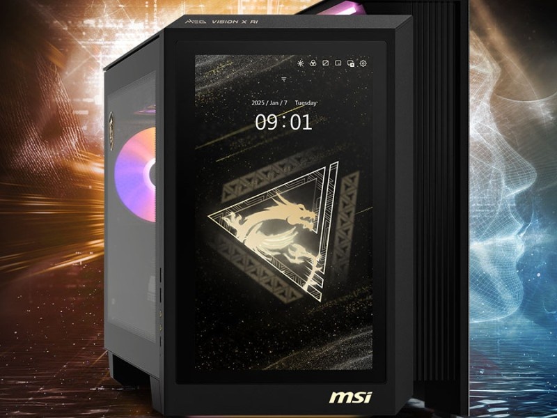    Выпущен очень дорогой MSI MEG Vision X AI 2nd со встроенным 13-дюймовым экраном и RTX 5090