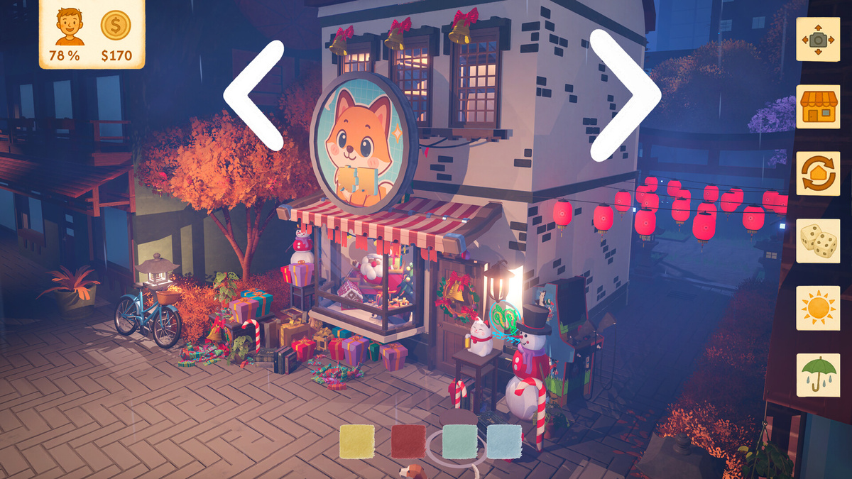 Котик на вывеске