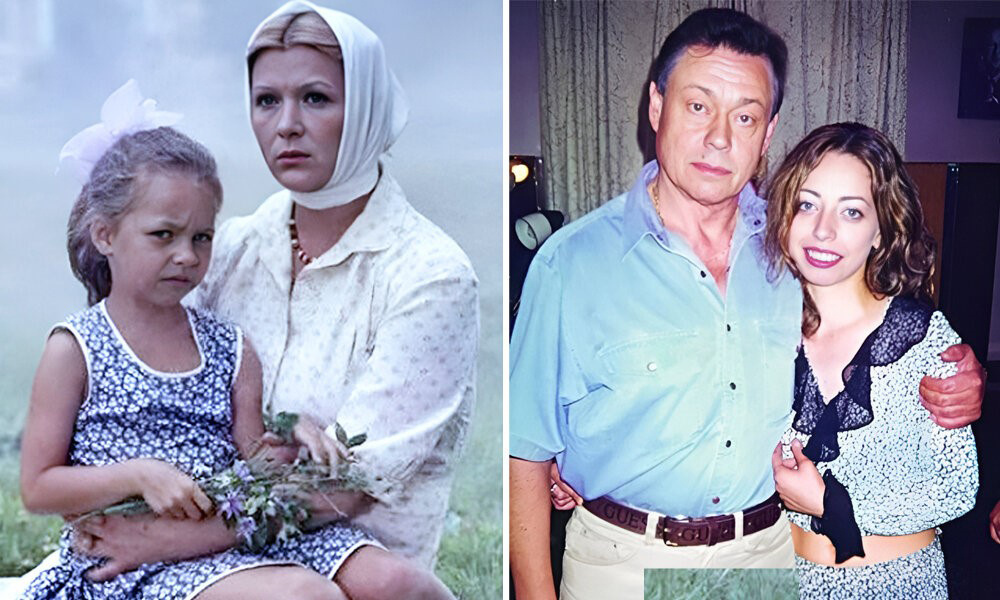 Юлия Космачева с Галиной Польских в к/ф "Белые Росы" и с Николаем Каранчецовым