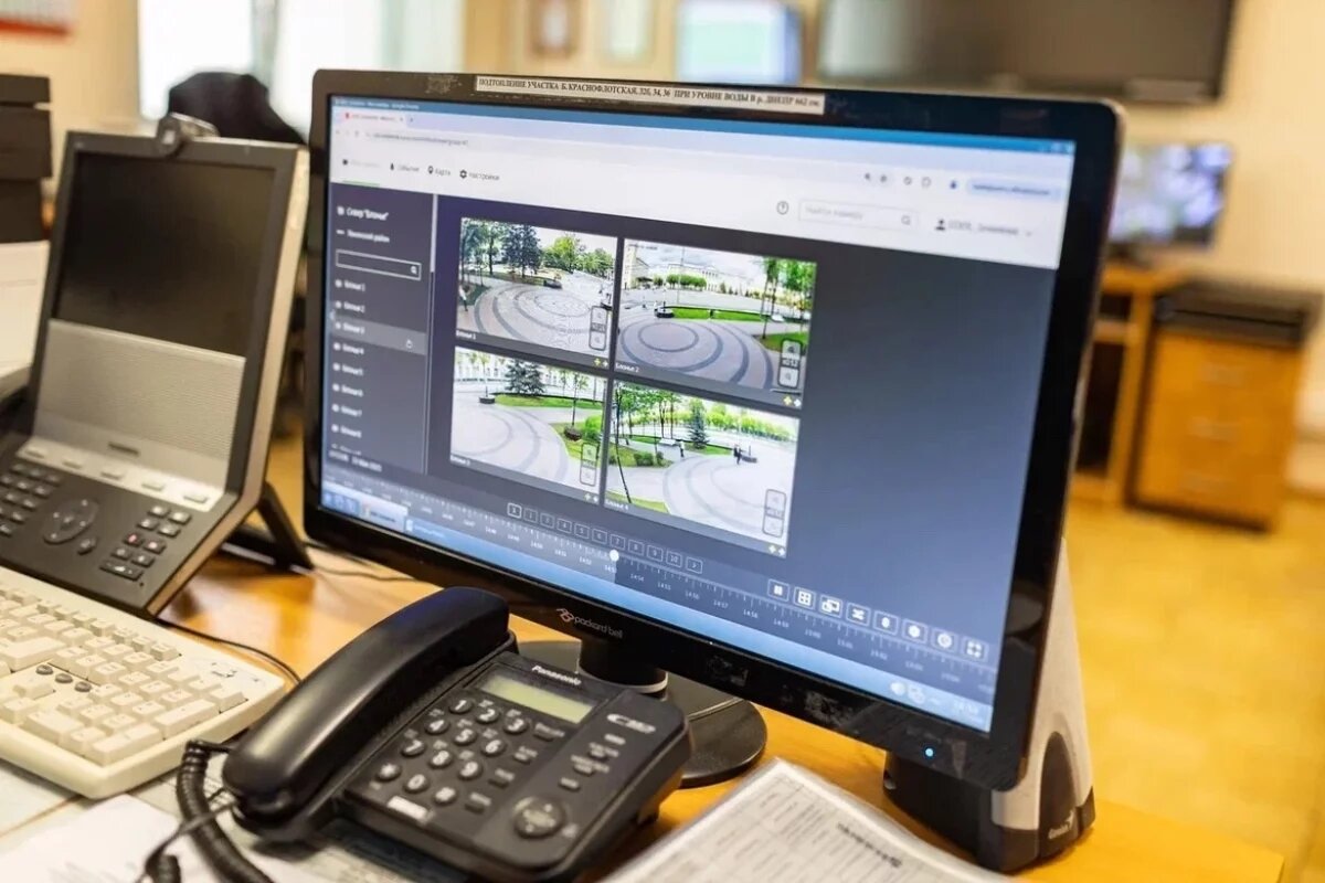    Около двух тыс. камер наблюдения установили в Смоленске для безопасности