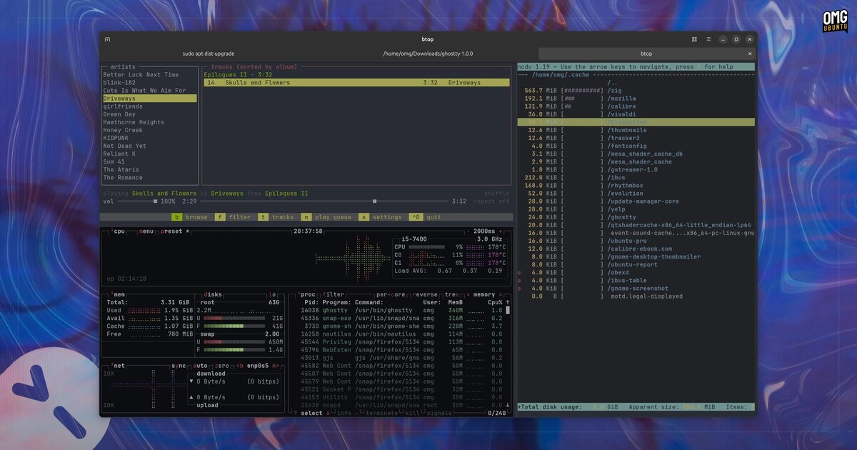 Ghostty теперь доступен для Ubuntu 25.04: удобная установка через DEB-пакеты