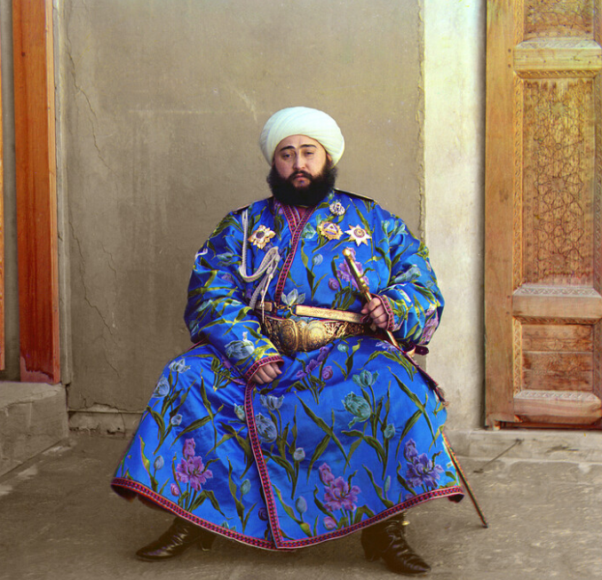 Эмир Бухары Саид Алим-Хан, при котором дворец принял свой теперешний вид